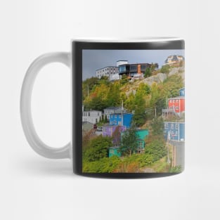 Colourful Houses, St. John's Newfoundland Mug